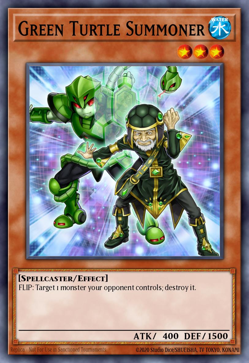 Green Turtle Summoner YS14-EN020 – Super Starter: Space-Time Showdown