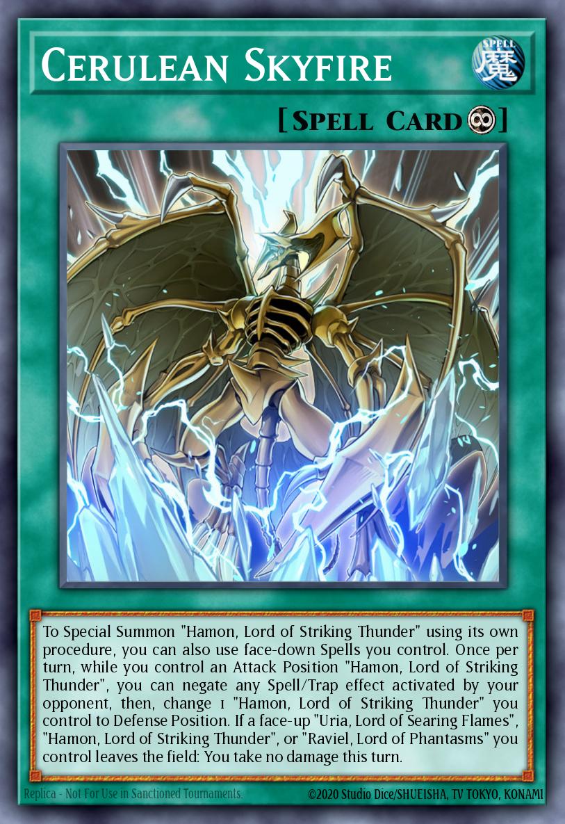 Cerulean Skyfire SGX3-ENG11 – Speed Duel GX: Duelists of Shadows