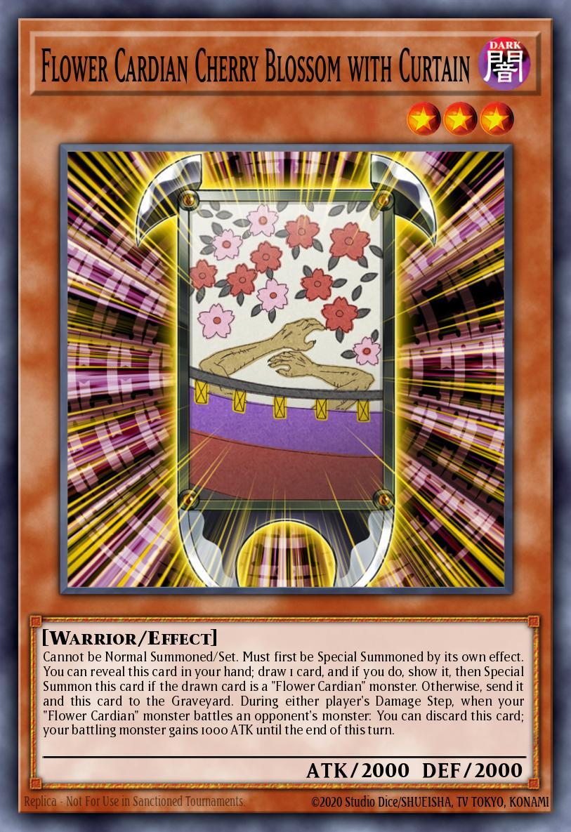 Flower Cardian Cherry Blossom with Curtain RATE-EN012 – Raging Tempest
