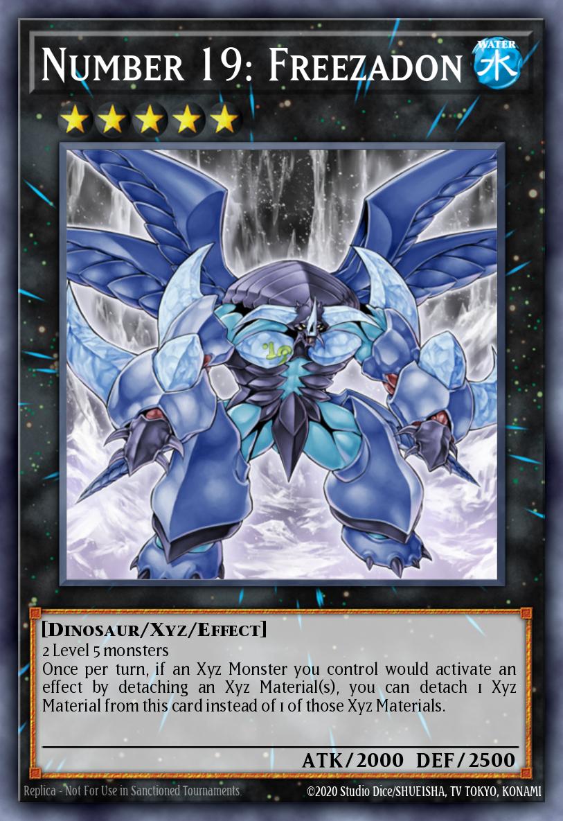 Number 19: Freezadon ZTIN-EN003 – Zexal Collection Tin