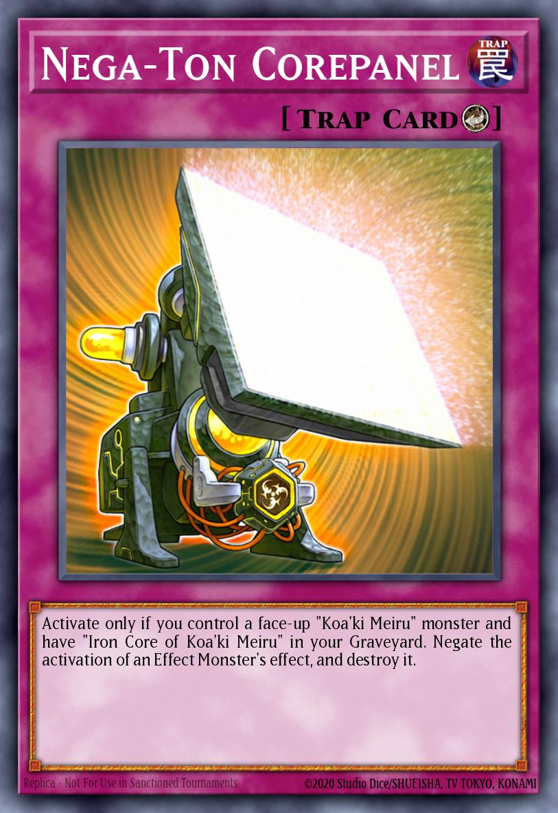 Nega-Ton Corepanel SOVR-EN074 – Stardust Overdrive