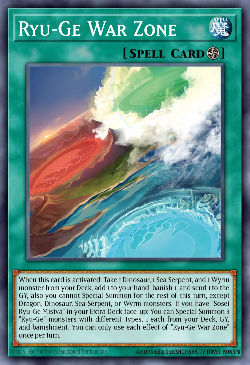 Ryu-Ge War Zone CRBR-EN036 – Crossover Breakers