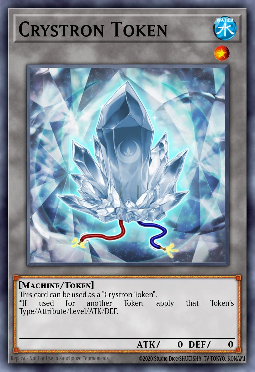 Crystron Token OP28-EN027 – OTS Tournament Pack 28