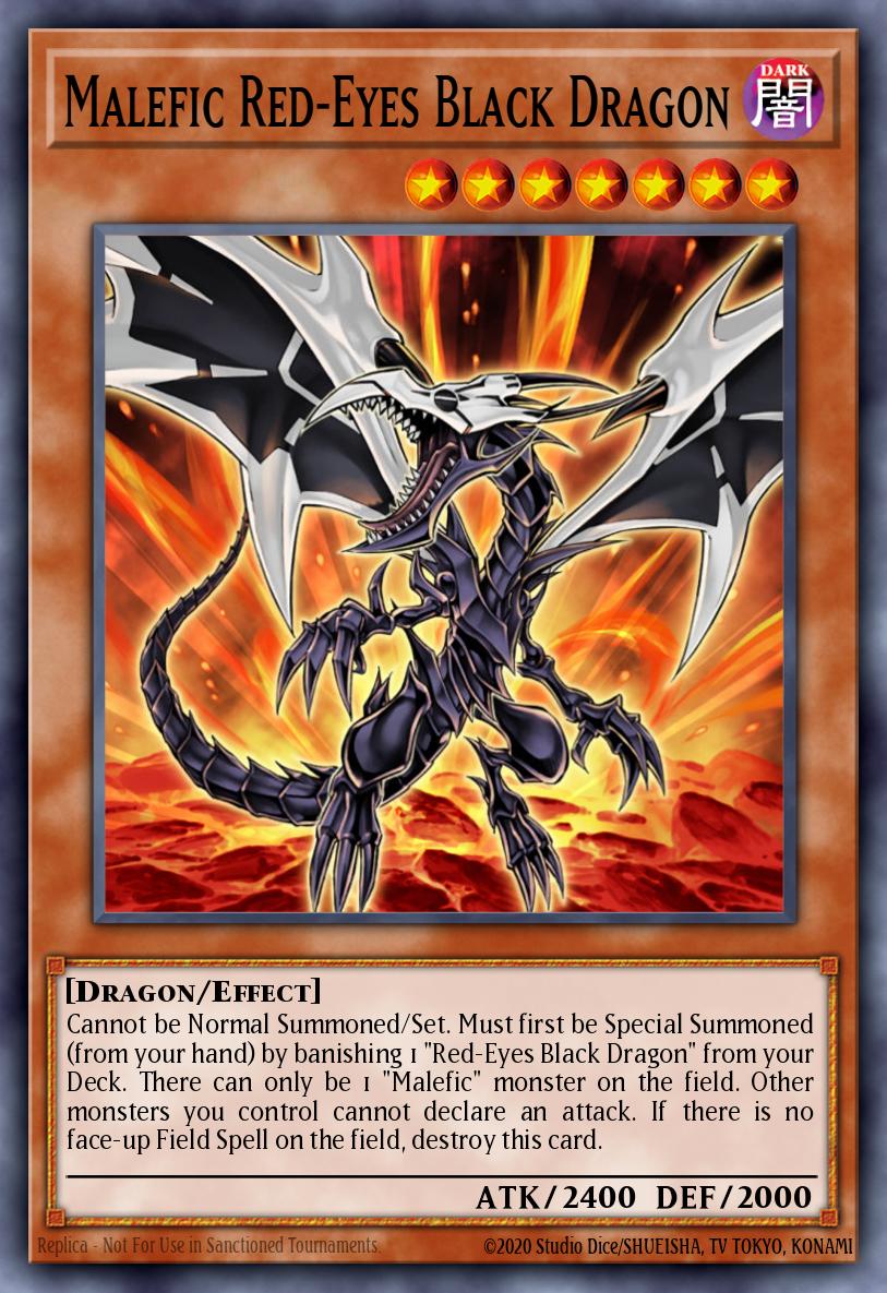 Malefic Red-Eyes Black Dragon YMP1-EN001 – Yu-Gi-Oh! 3D Bonds Beyond Time Movie Pack