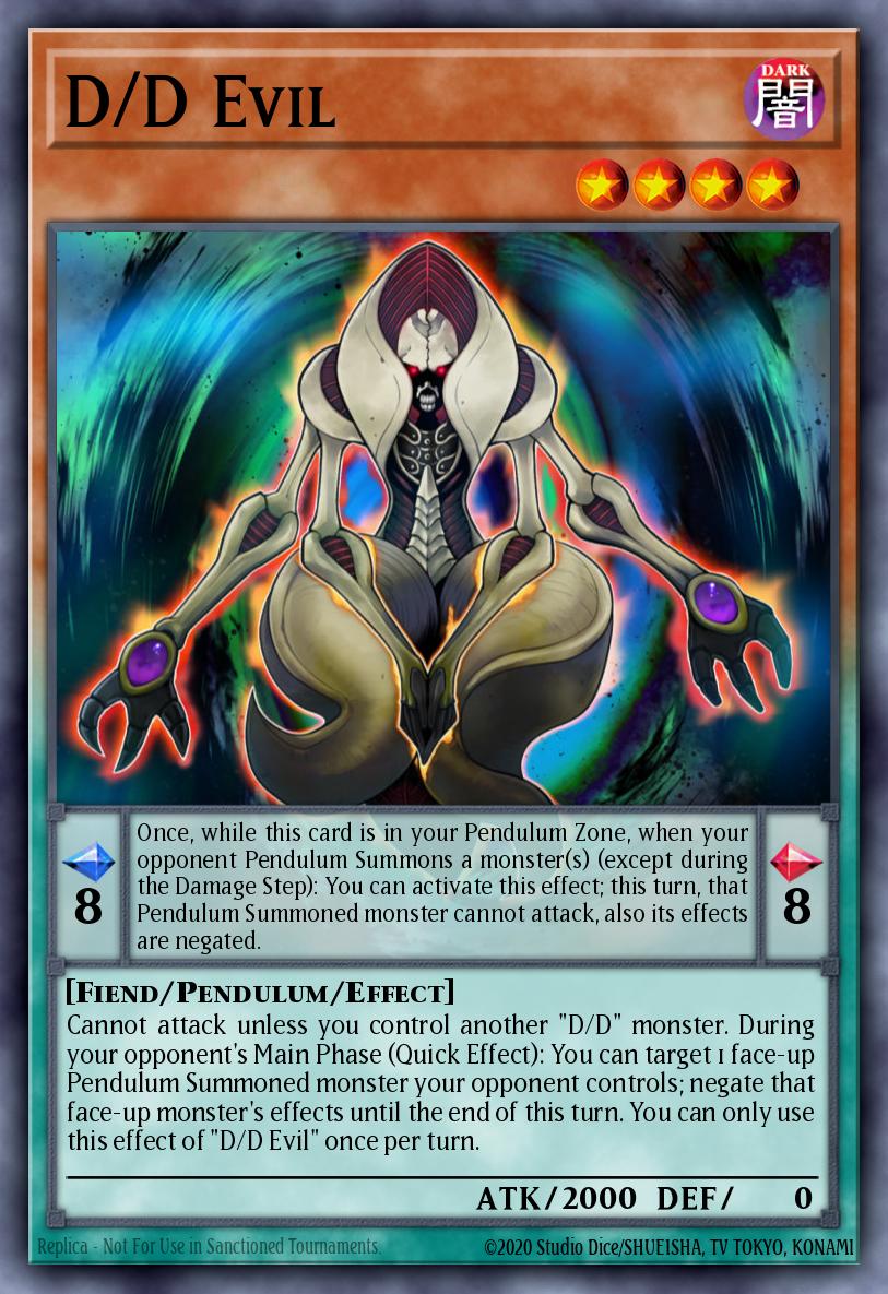 D/D Evil ROTD-EN085 – Rise of the Duelist