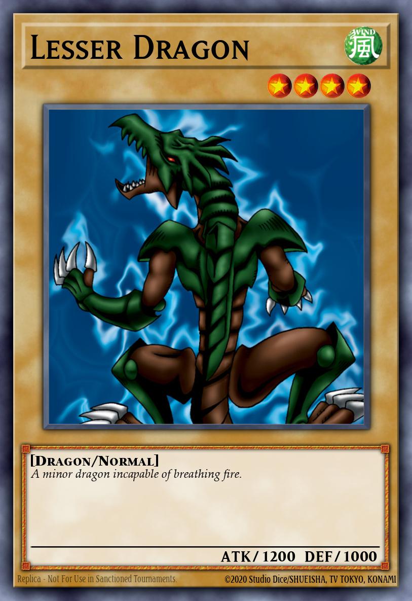 Lesser Dragon LOB-EN113 – Legend of Blue Eyes White Dragon