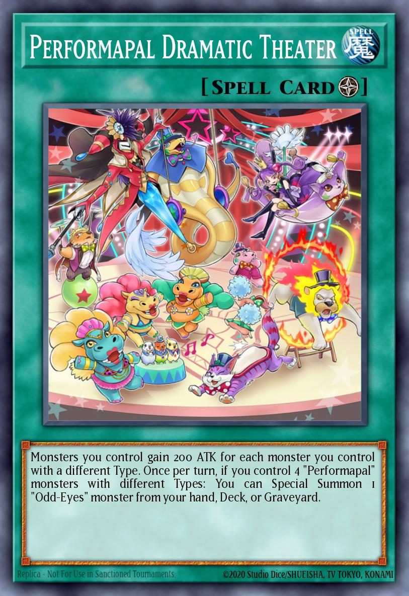 Performapal Dramatic Theater YS16-EN021 – Starter Deck: Yuya