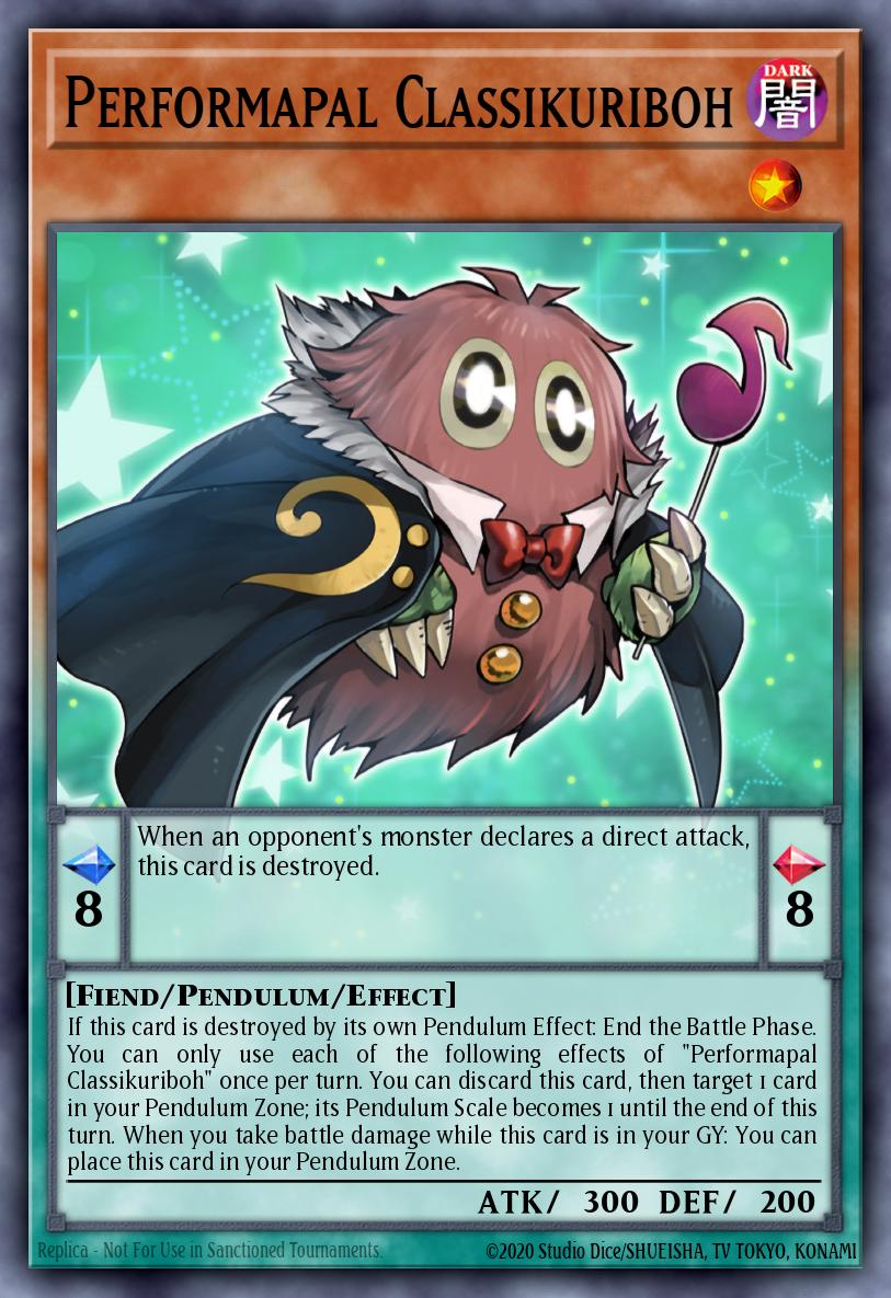 Performapal Classikuriboh BLMR-EN031 – Battles of Legend: Monstrous Revenge