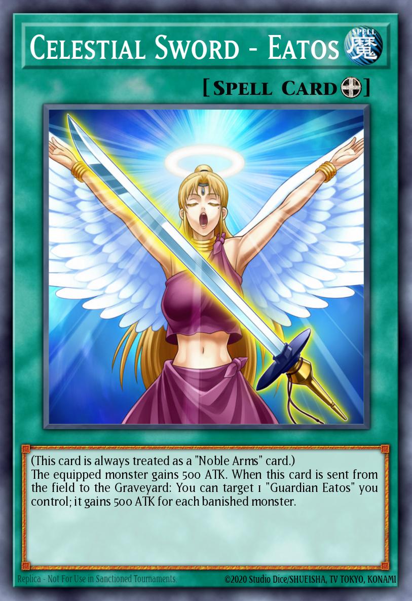 Celestial Sword - Eatos DLCS-EN013 – Dragons of Legend: The Complete Series
