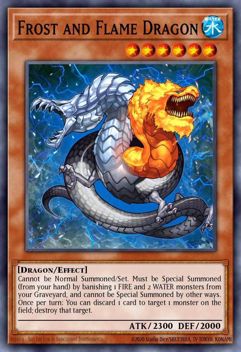 Frost and Flame Dragon DL15-EN005 – Duelist League 15 participation cards