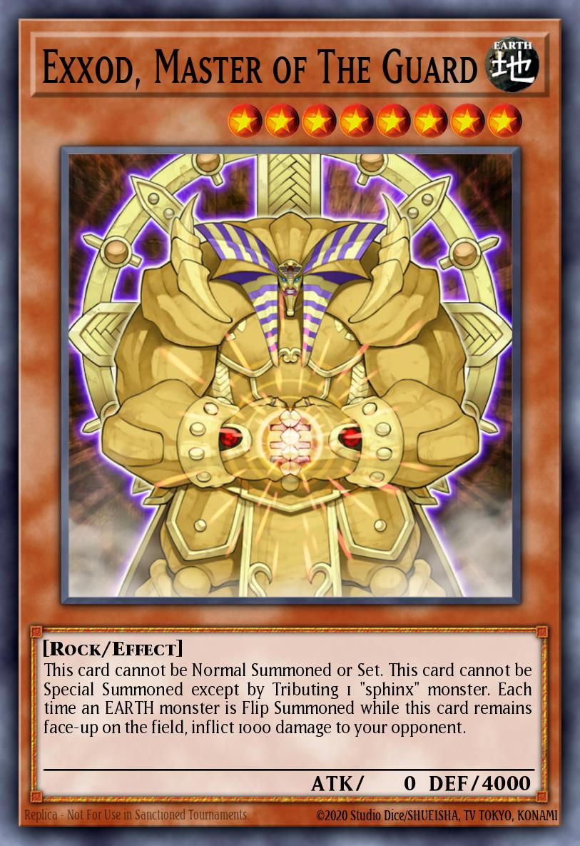 Exxod, Master of The Guard WCPP-EN015 – World Championship 2010 Card Pack
