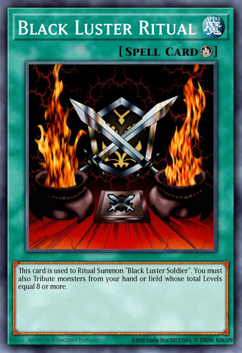 Black Luster Ritual SS04-ENA17 – Speed Duel Starter Decks: Match of the Millennium