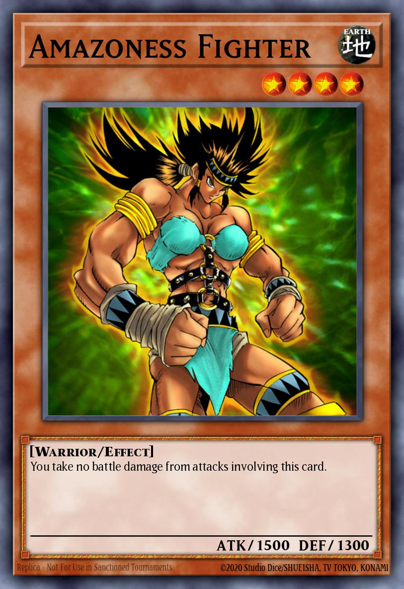 Amazoness Fighter GLD3-EN005 – Gold Series 3