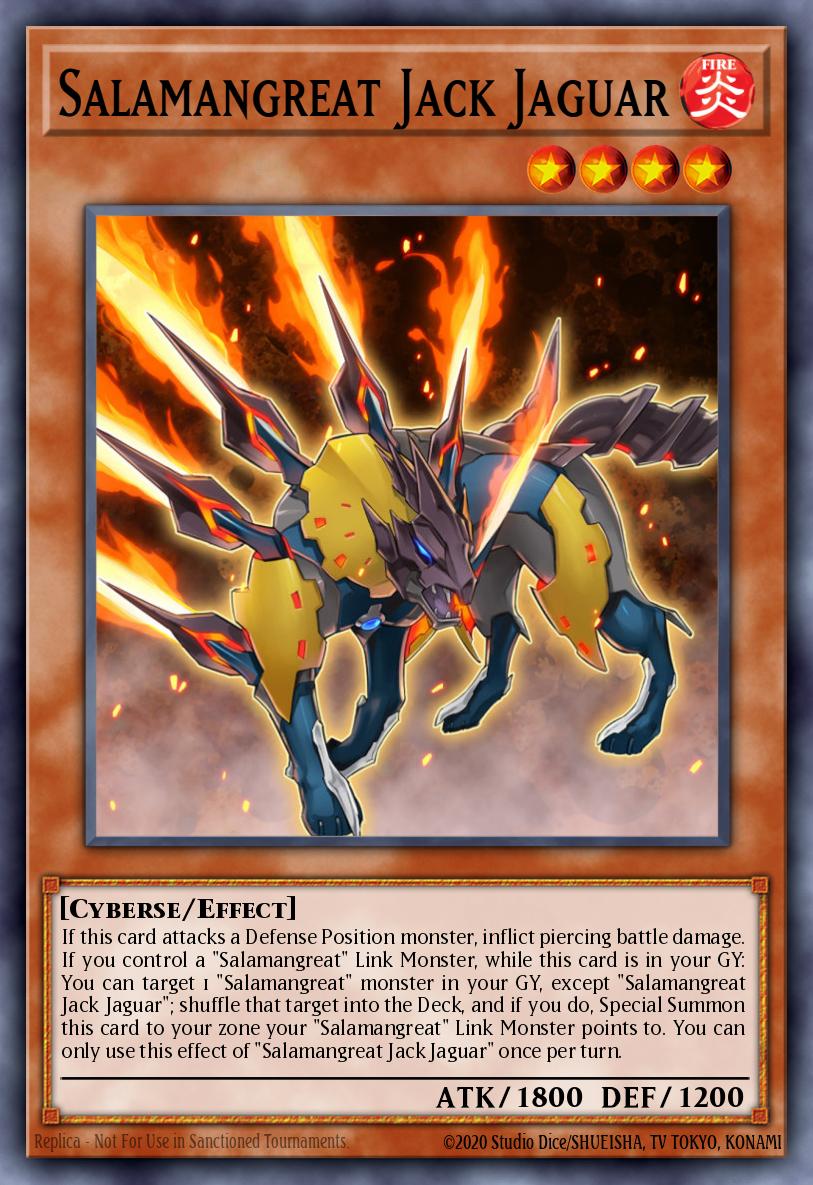 Salamangreat Jack Jaguar LD10-EN047 – Legendary Duelists: Soulburning Volcano