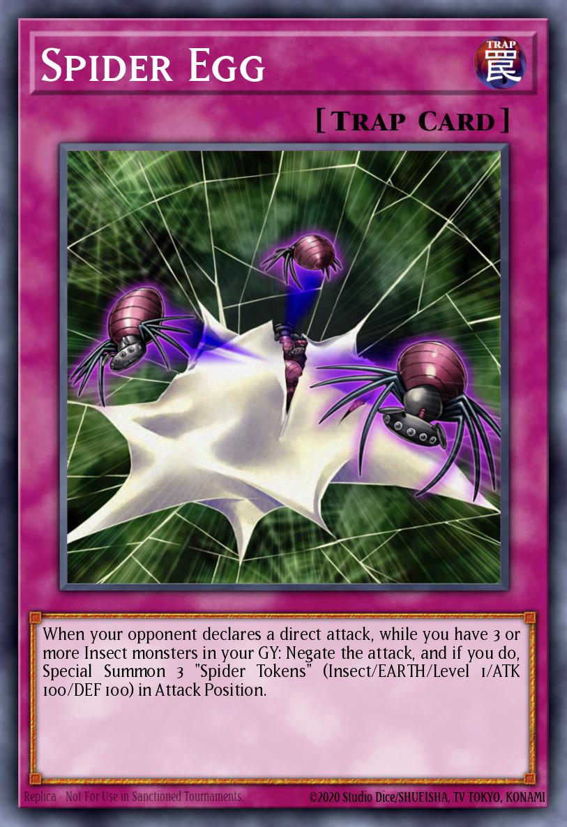 Spider Egg SS03-ENB26 – Speed Duel Starter Decks: Ultimate Predators