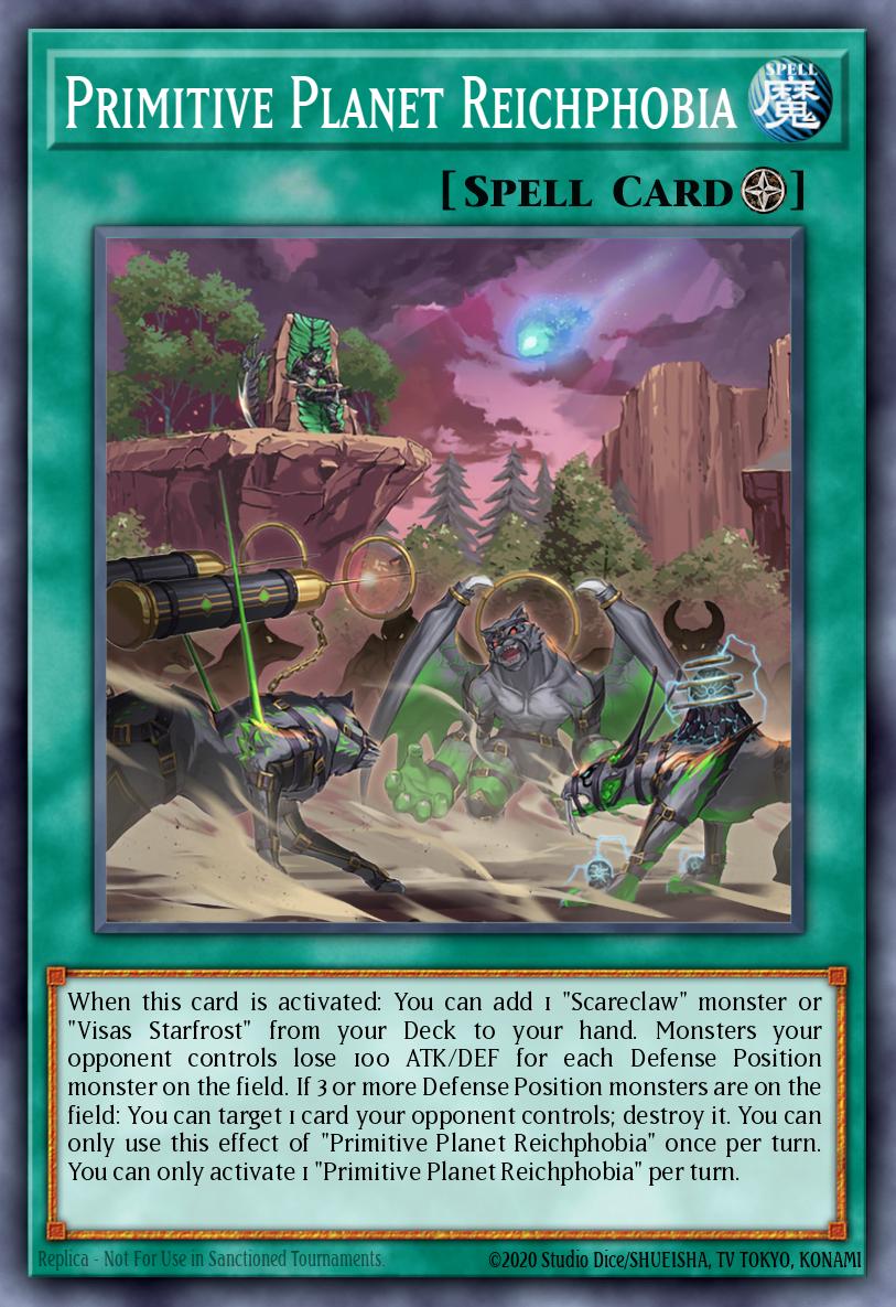 Primitive Planet Reichphobia RA02-EN067 – 25th Anniversary Rarity Collection II