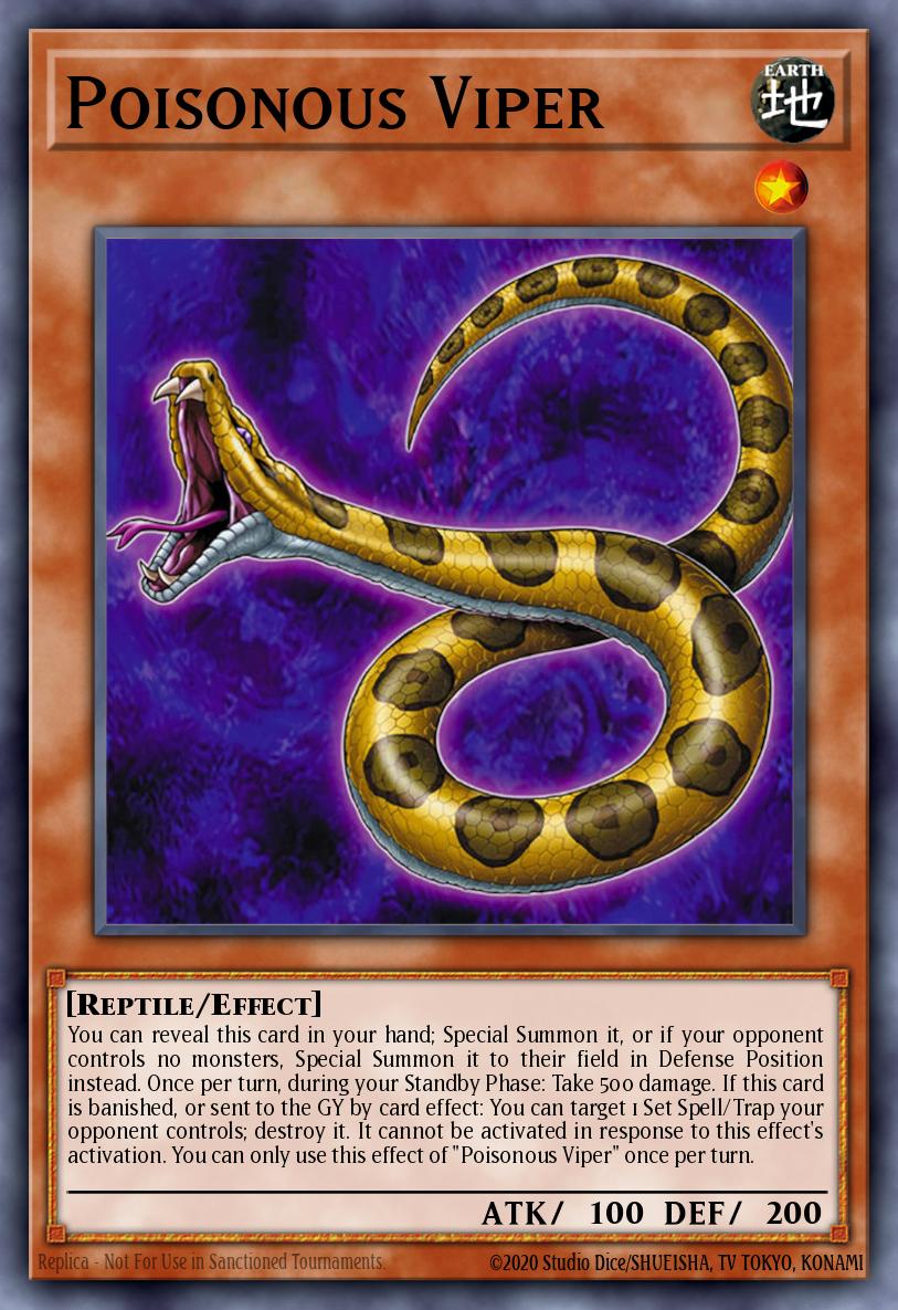 Poisonous Viper BLGG-EN030 – Battles of Legend: Glorious Gallery