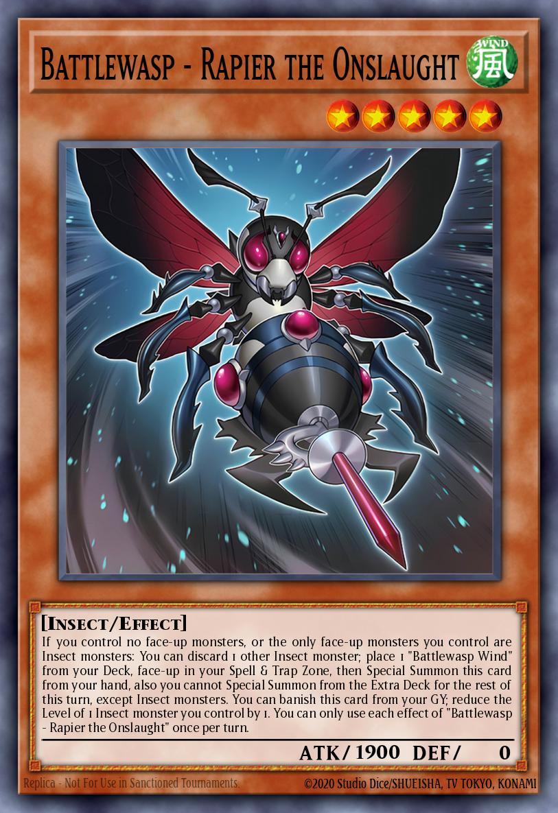 Battlewasp - Rapier the Onslaught ROTA-EN009 – Rage of the Abyss