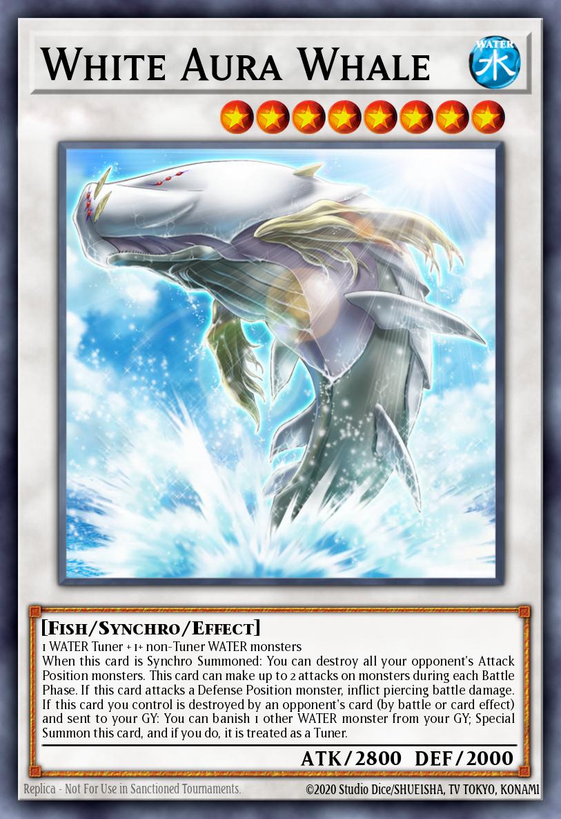 White Aura Whale BLLR-EN020 – Battles of Legend: Light's Revenge