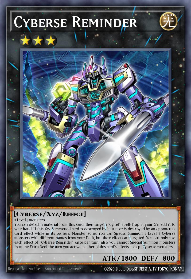 Cyberse Reminder DANE-EN040 – Dark Neostorm