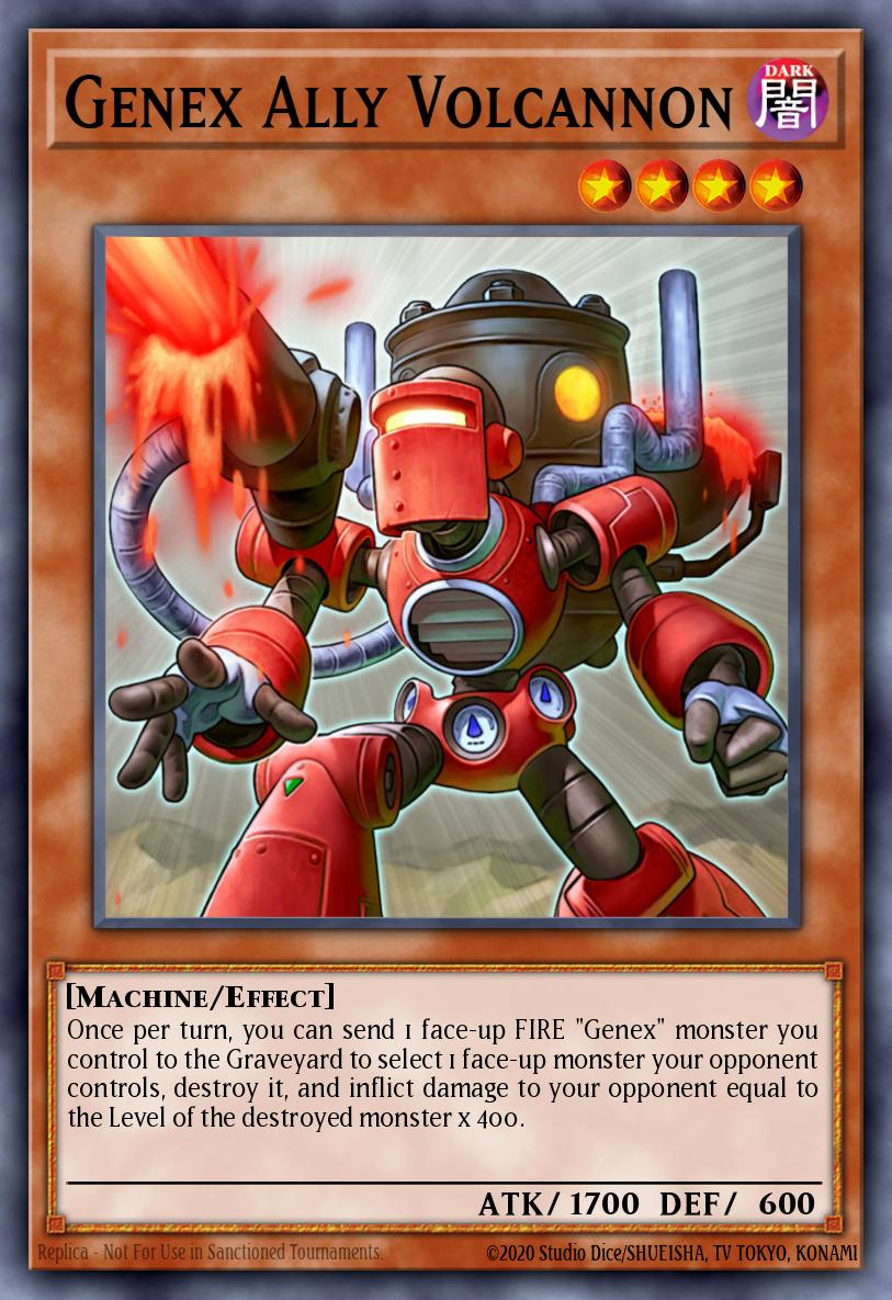 Genex Ally Volcannon HA04-EN004 – Hidden Arsenal 4: Trishula's Triumph