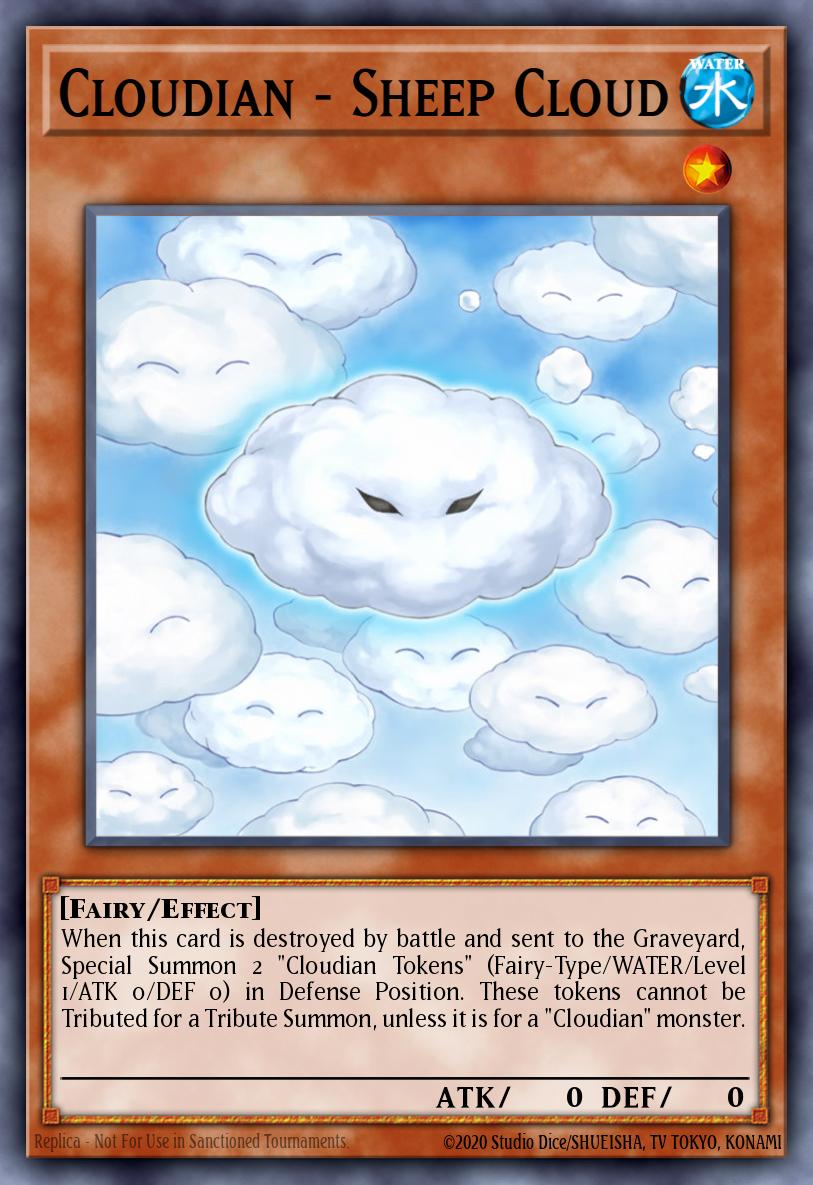 Cloudian - Sheep Cloud SGX3-ENI24 – Speed Duel GX: Duelists of Shadows