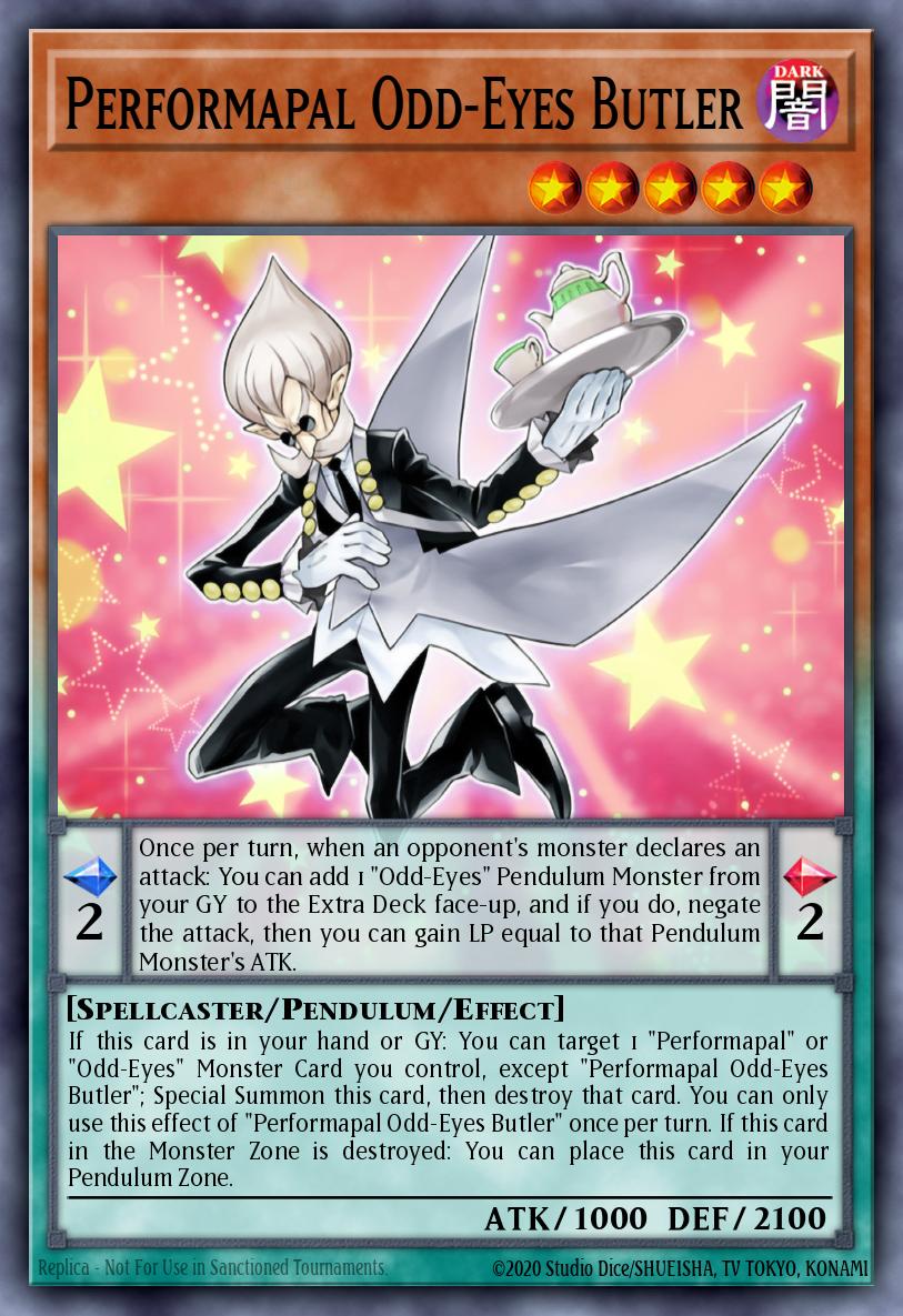 Performapal Odd-Eyes Butler LAVD-ENO13 – Legendary Arc-V Decks