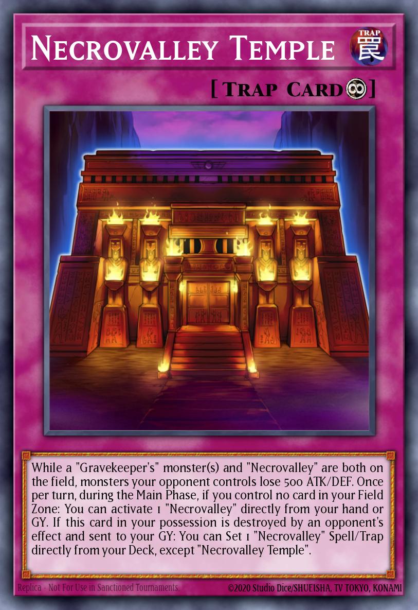 Necrovalley Temple MP19-EN205 – 2019 Gold Sarcophagus Tin Mega Pack