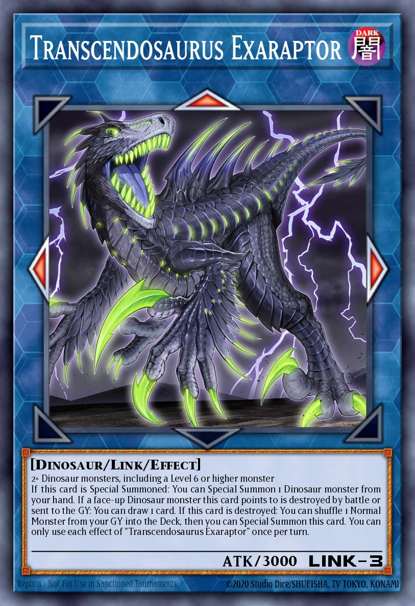 Transcendosaurus Exaraptor AGOV-EN044 – Age of Overlord