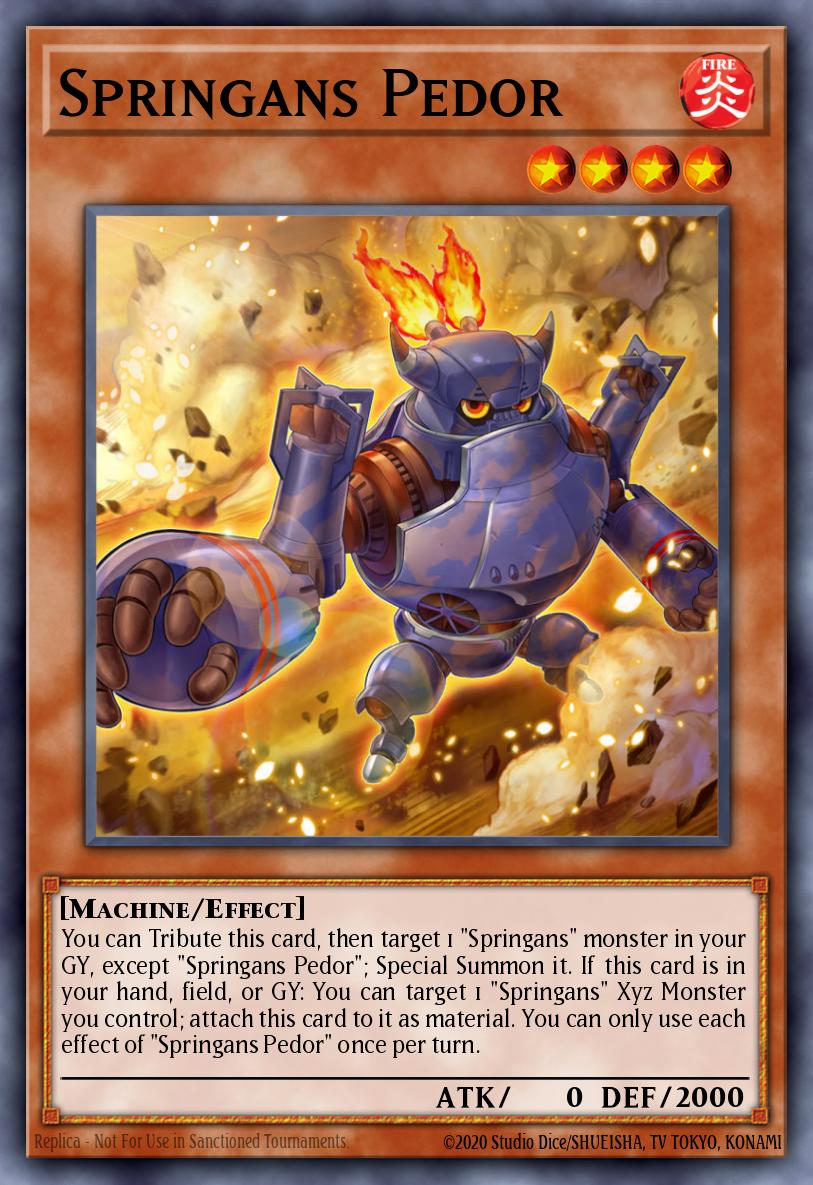 Springans Pedor BLVO-EN007 – Blazing Vortex