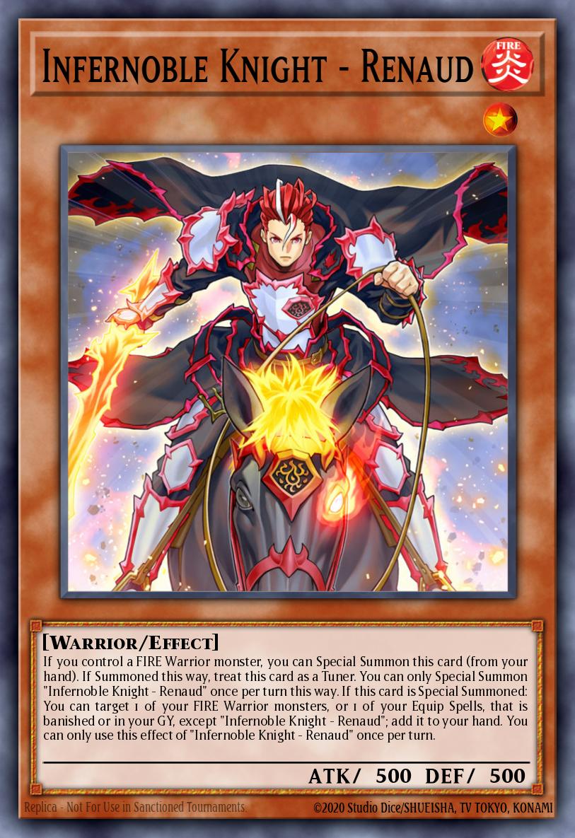 Infernoble Knight - Renaud TOCH-EN011 – Toon Chaos