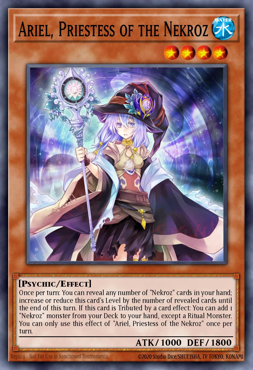 Ariel, Priestess of the Nekroz MP18-EN007 – 2018 Mega-Tin Mega Pack