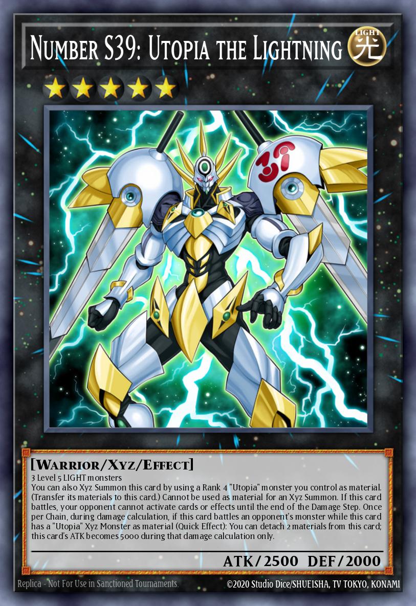 Number S39: Utopia the Lightning RA04-EN251 – Quarter Century Stampede