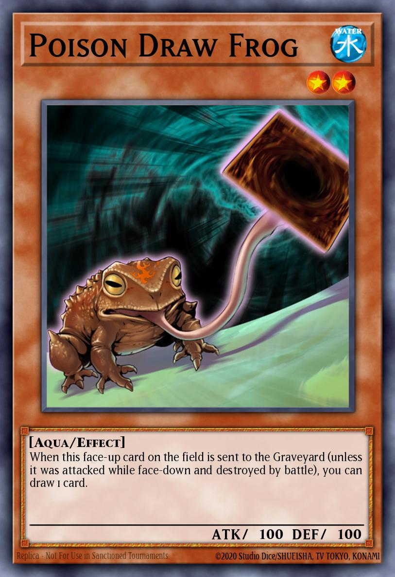 Poison Draw Frog DR04-EN028 – Dark Revelation Volume 4
