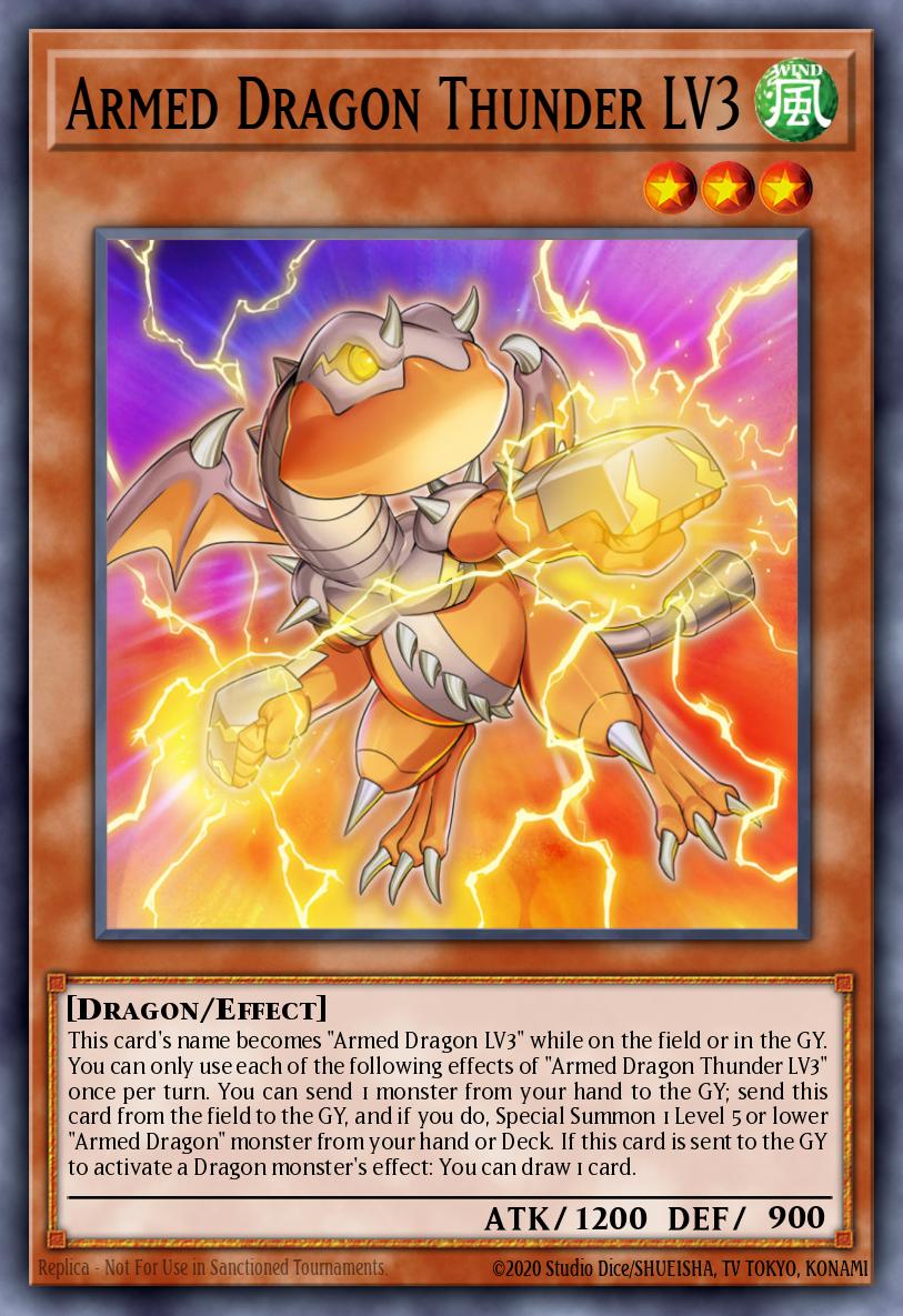 Armed Dragon Thunder LV3 BLVO-EN004 – Blazing Vortex