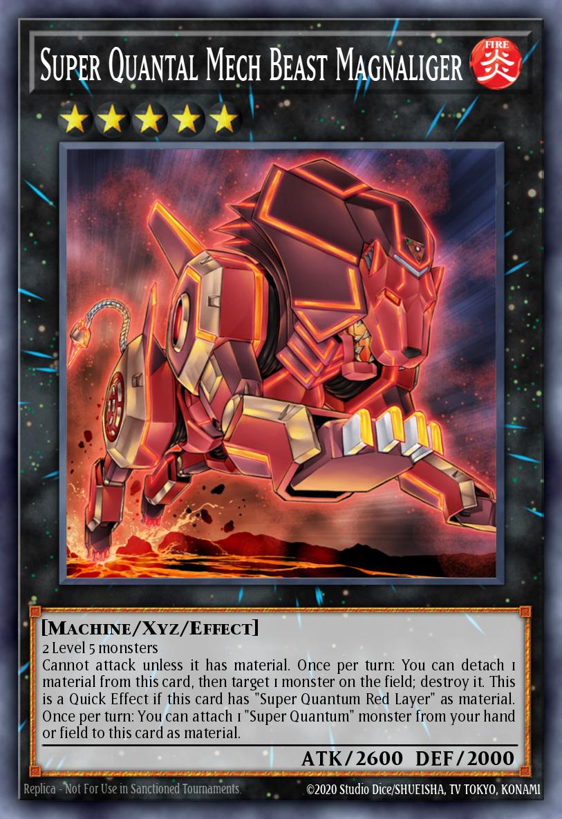 Super Quantal Mech Beast Magnaliger WIRA-EN036 – Wing Raiders