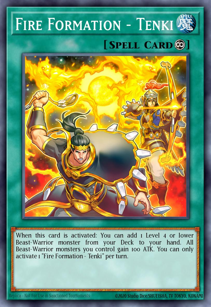 Fire Formation - Tenki LAVD-ENL16 – Legendary Arc-V Decks