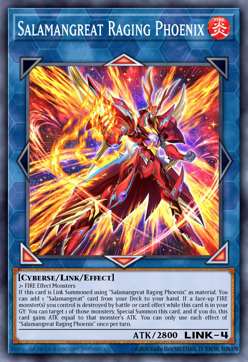Salamangreat Raging Phoenix RA04-EN083 – Quarter Century Stampede