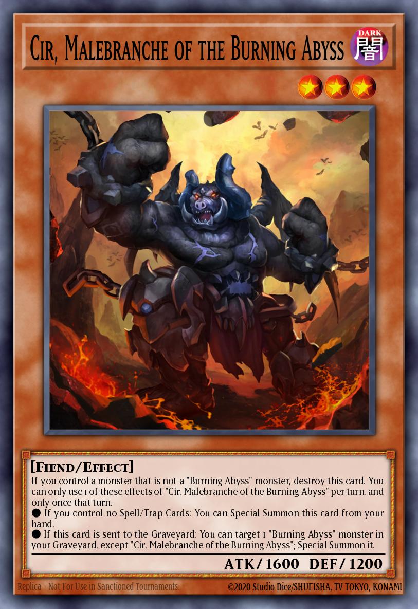 Cir, Malebranche of the Burning Abyss BLGG-EN064 – Battles of Legend: Glorious Gallery