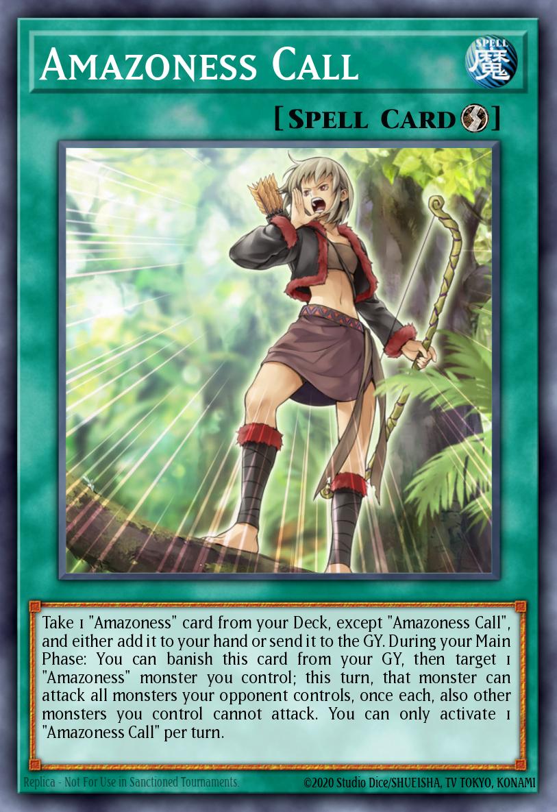 Amazoness Call LEDU-EN010 – Legendary Duelists