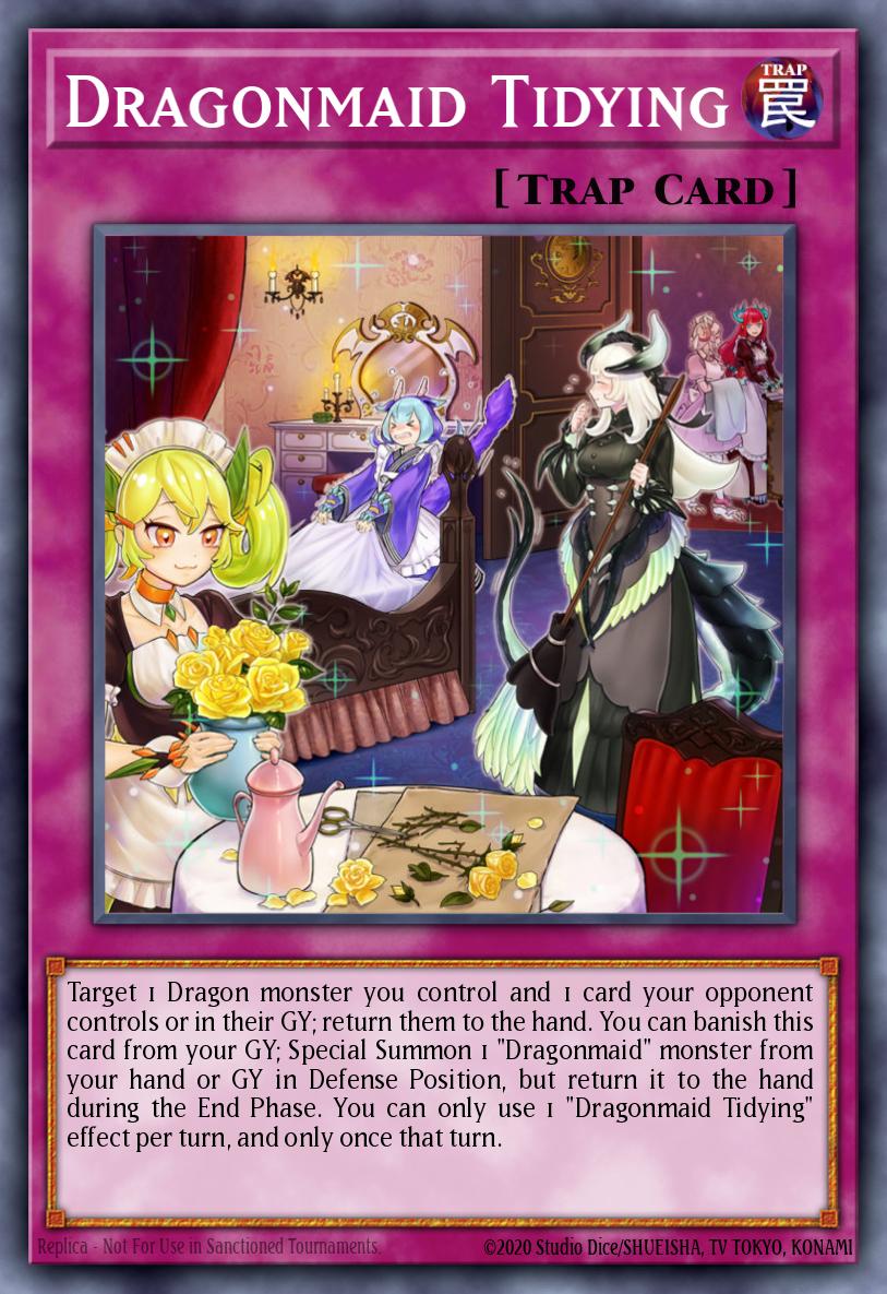 Dragonmaid Tidying RA04-EN102 – Quarter Century Stampede