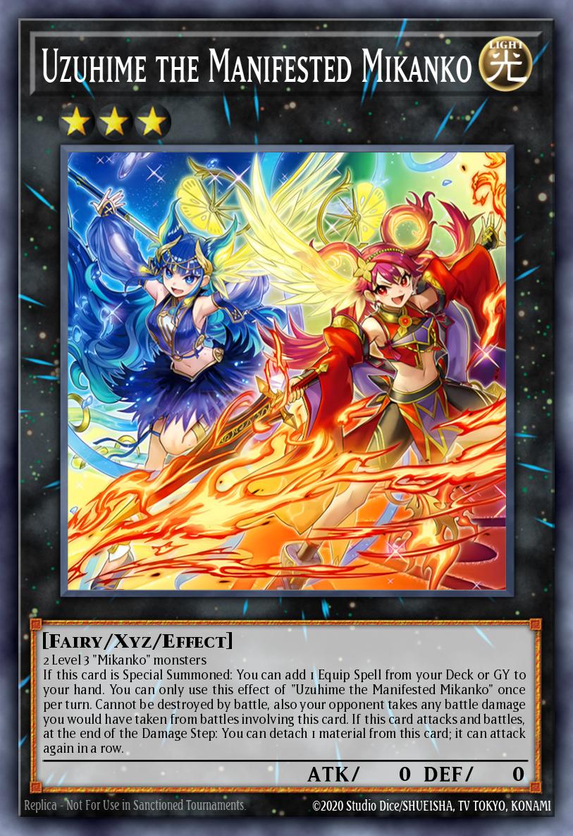 Uzuhime the Manifested Mikanko MZMU-EN018 – Maze of Muertos