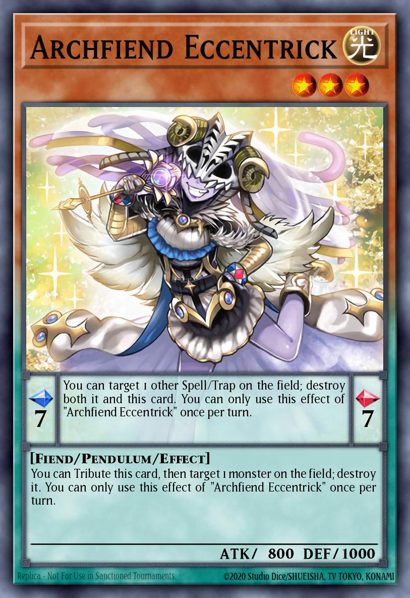 Archfiend Eccentrick RA04-EN017 – Quarter Century Stampede