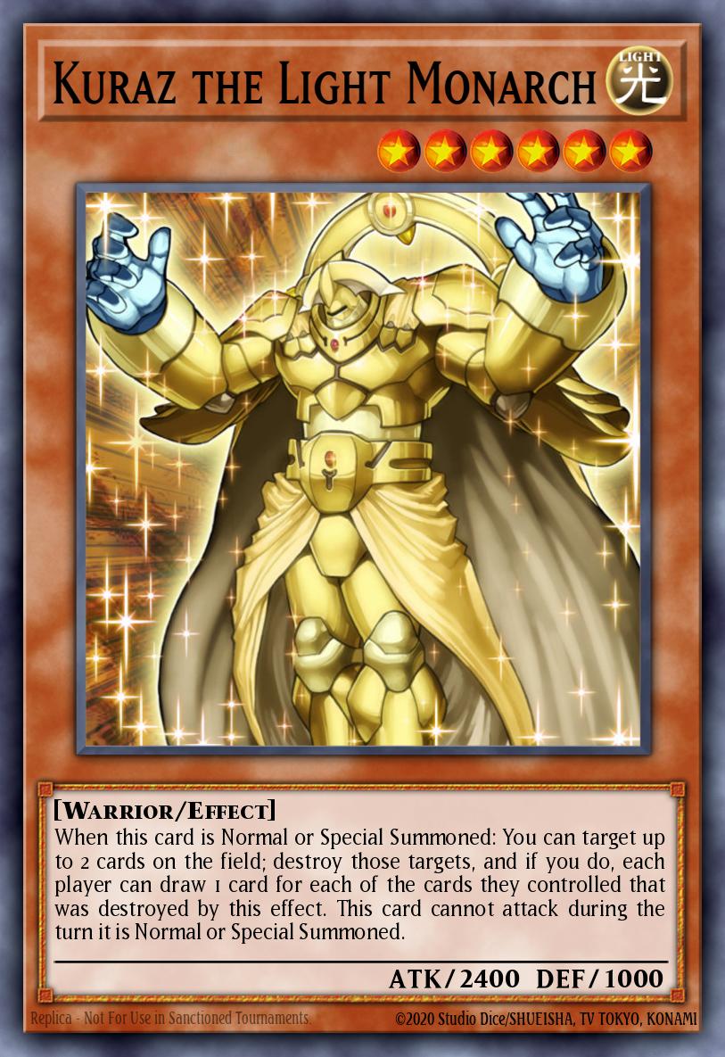 Kuraz the Light Monarch RA04-EN133 – Quarter Century Stampede