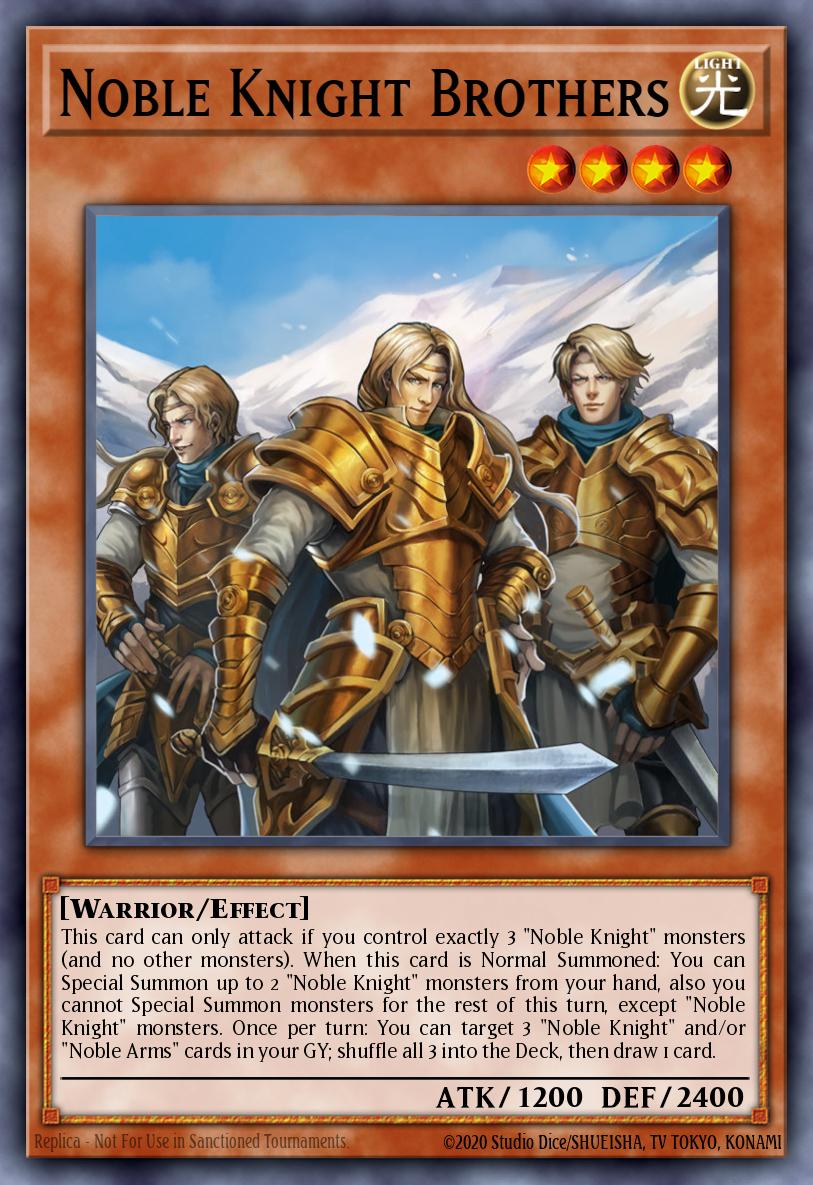 Noble Knight Brothers BLRR-EN072 – Battles of Legend: Relentless Revenge