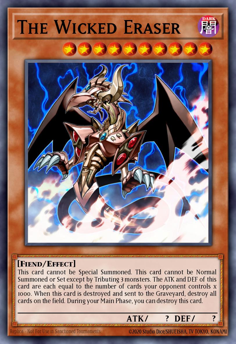 The Wicked Eraser JUMP-EN016 – Shonen Jump Vol. 5, Issue 9 promotional card