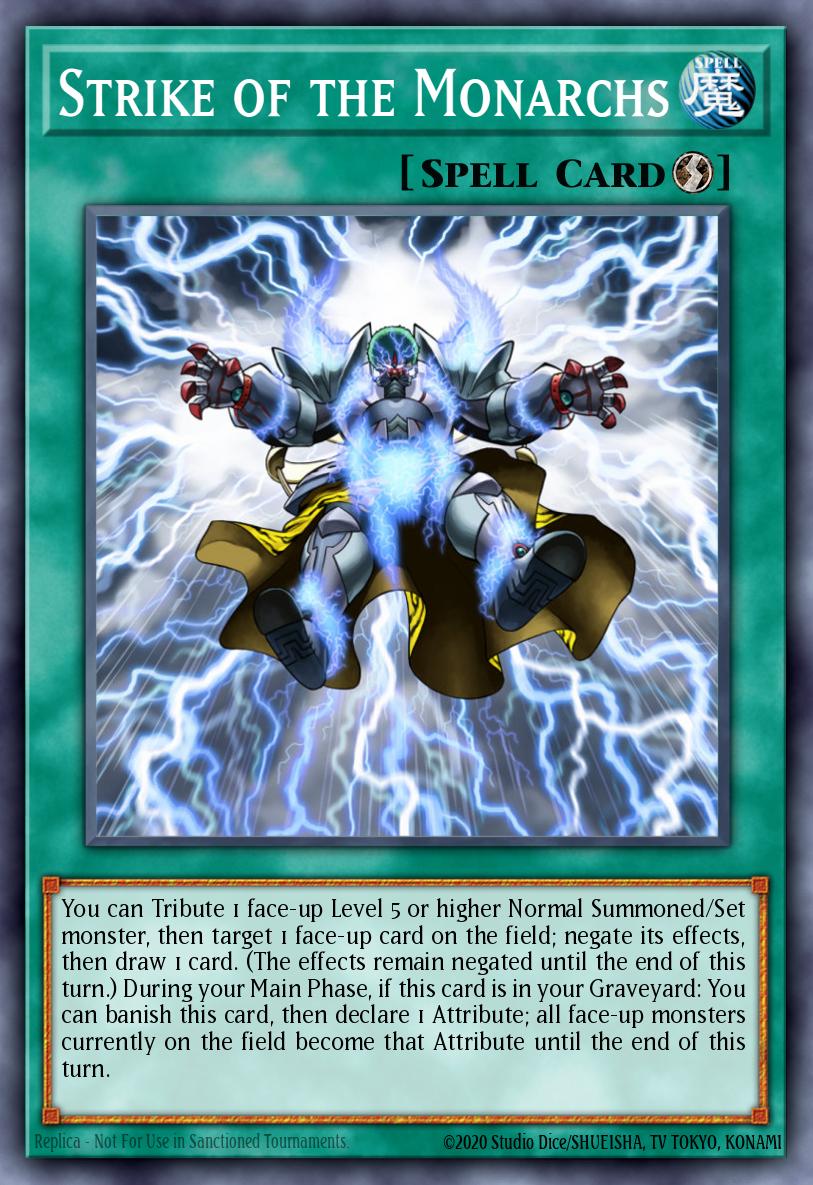 Strike of the Monarchs SR01-EN028 – Emperor of Darkness Structure Deck