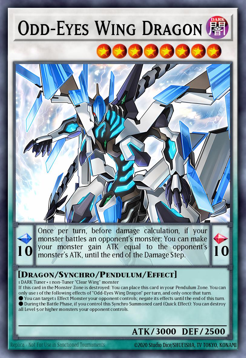 Odd-Eyes Wing Dragon DIFO-EN098 – Dimension Force