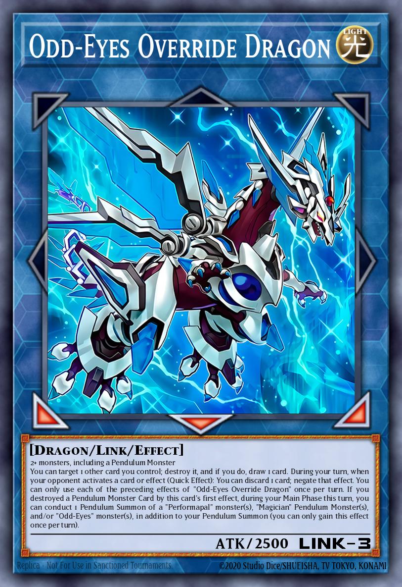 Odd-Eyes Override Dragon LAVD-ENO38 – Legendary Arc-V Decks