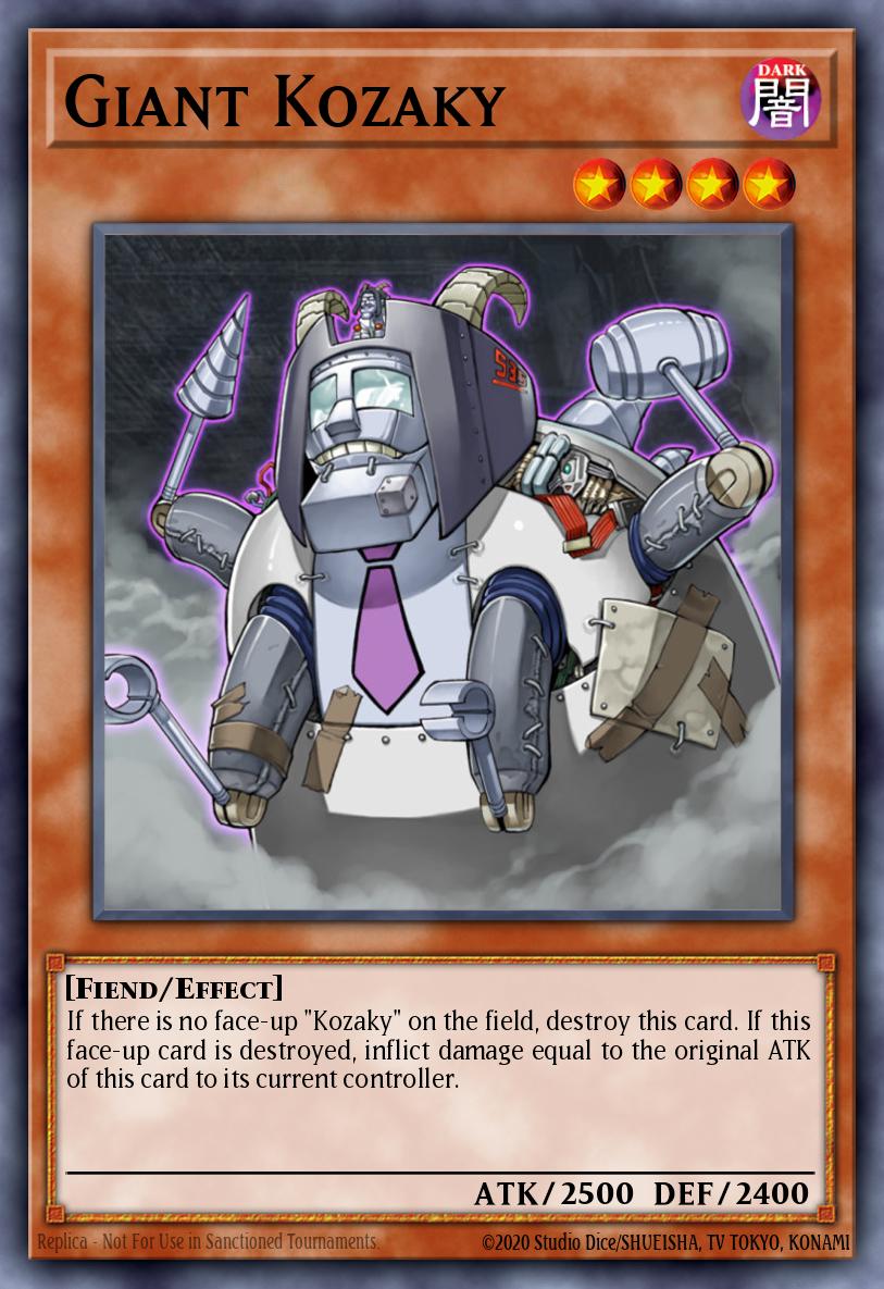 Giant Kozaky DR04-EN022 – Dark Revelation Volume 4